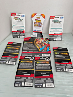 Pokemon MEGA EVOLUTIONS Blister Lot 7 S&V JOURNEY TOGETHER 2, & 1 Surging Sparks - Image 2