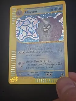 Cloyster 008/165 Expedition Base Set Holo Pokemon TCG WOTC Vintage 2002 LP - Image 2