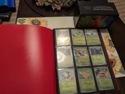Pokemon TCG Paldea Evolved 93% Partial Set Binder + ETB Box & Lot Bulk NM - Image 2