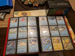 Pokemon TCG Paldea Evolved 93% Partial Set Binder + ETB Box & Lot Bulk NM - Image 5