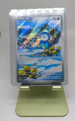 Pokemon TCG - Piplup Illustration Rare - Phantasmal Flames 98/94 NM - Image 1