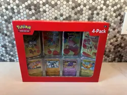 Set of 10 - Pokemon TCG 151 Mins Tins 4 Pack + 4 Promos - 80 Total Packs - Image 4