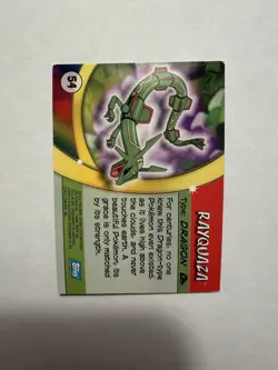 Pokemon Rayquaza Advanced Challenge 2004 Topps Card - Image 2