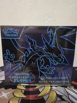 Sealed Pokemon Center Phantasmal Flames Elite Trainer Box (ETB) - Image 1