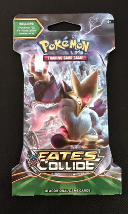 Pokemon TCG XY Fates Collide Sleeved Booster Pack Sealed - Image 1