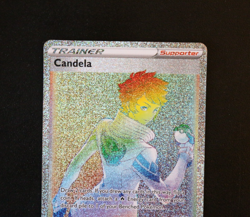 Pokemon Card TCG - Candela 083/078 - Pokemon GO - Rainbow Secret Rare - NM/LP ⭐ - Image 2