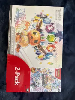 Pokemon TCG Prismatic Evolutions ETB with Booster Bundle *NEW SEALED* - Image 1