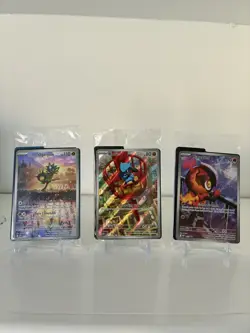 Pokemon Mega Evolutions Promos Sealed Riolu 10, Flames Charcadet 22, Ogerpon 123 - Image 1