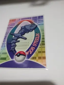 2001 Topps Pokemon Glossy Johto League Champions Sticker #229 Steelix 45 Of 62 - Image 1