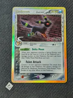 Umbreon 17/113 Delta Species Stamped Reverse Holo Pokemon TCG MP - Image 1