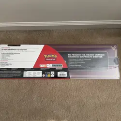 2025 Holiday Advent Calendar Pokemon TCG Costco Exclusive Sealed New w Poke Ball - Image 4