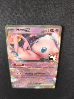 Carta Pokemon PSA Promo Mew ex 151/165 ITA Stamped Play! Pack Series Lega Holo V - Image 3
