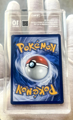 2025 Pokemon S&V Journey Together N's Zoroark ex 175/159 UR - TAG 10 - PSA CGC - Image 3