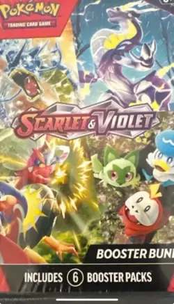 Pokemon TCG: Scarlet and Violet Base Set Booster Bundle New Sealed (READ!) - Image 1