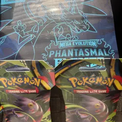 2025 Pokemon Mega Evolution Phantasmal Flames Elite Trainer Box ETB, Plus 2 Pkg - Image 1