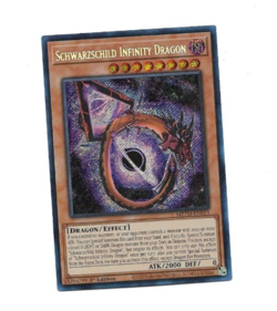 Yugioh Yu-Gi-Oh! Schwarzschild Infinity Dragon MZTM-EN013 1st edition Secret - Image 1
