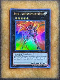 Yugioh Number 12: Crimson Shadow Armor Ninja ORCS-EN042 Ultra Rare LP - Image 1