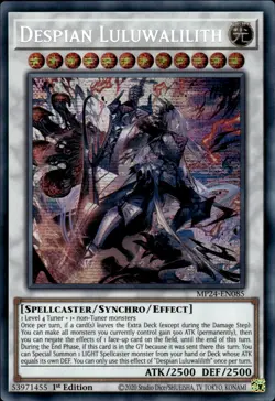 Despian Luluwalilith - Prismatic Secret Rare 1st Ed. MP24-EN085 - NM - YuGiOh - Image 1