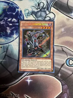 (YL) Yugioh Ninja Grandmaster Hanzo CT09-EN003 Secret Rare Limited Edition VLP - Image 1