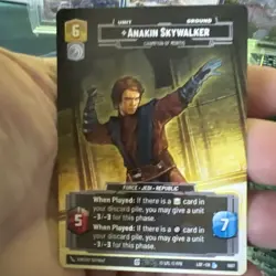 Anakin Skywalker Champion of Mortis (Prestige) (Star Wars Unlimited) Normal - Image 3