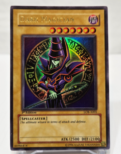 Dark Magician LOB-A005 Ultra Rare 1st Edition Australian Yugioh 7072 - Image 1