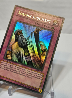 Solemn Judgment MRD-127 Ultra Rare 1st Edition Yugioh 7978 - Image 4