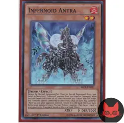 Yugioh Infernoid Antra SECE-EN013 Super Rare 1st Edition NM - Image 1