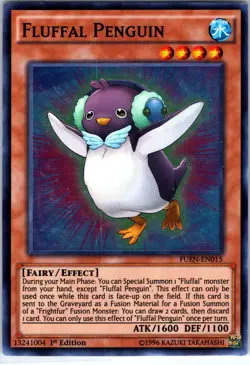 Fluffal Penguin FUEN-EN015 Fusion Enforcers 1st Edition - Image 1