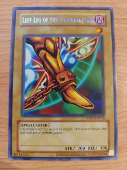 Left Leg of the Forbidden One - RP01-EN018 (Reprint) - Near Mint NM - Rare - Image 1