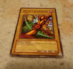 YU-GI-OH Right Leg of the Forbidden One - DB1-EN135 - Unlimited Edition - Common - Image 1