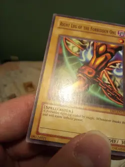YU-GI-OH Right Leg of the Forbidden One - DB1-EN135 - Unlimited Edition - Common - Image 5