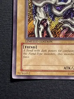 Summoned Skull BPT-002 Secret Rare Limited Edition Yu-Gi-Oh Card Light Played LP - Image 5