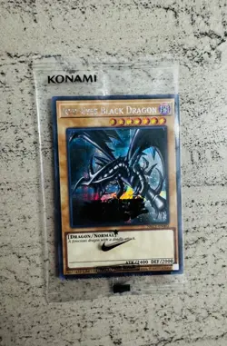 Yu-Gi-Oh! Red-Eyes Black Dragon Nike Worlds Promo NKC1-EN002 Collaboration - Image 1