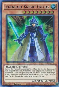 Yugioh Timaeus the Knight of Destiny Set Legendary Critias Hermos 1st Free Holo - Image 3