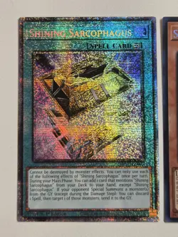 Shining Sarcophagus MP25-EN005 Starlight Rare Yugioh 2025 Mega-Pack + BONUS - Image 2