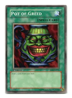 Pot of Greed - SD1-EN015 1st Edition - YuGiOh-LP - Image 1