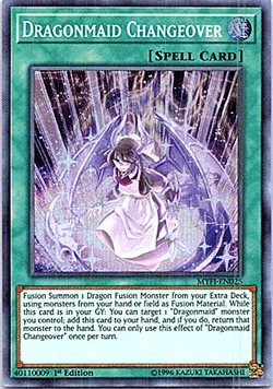 Dragonmaid Changeover MYFI-EN025 Yu-Gi-Oh! Light Play 1st Edition - Image 1