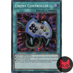 Yugioh Enemy Controller RA02-EN051 Secret Rare 1st Edition NM - Image 1