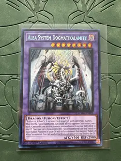 Alba System Dogmatikalamity | Secret Rare | BLMM-EN011 | Near Mint | Yu-Gi-Oh! - Image 1