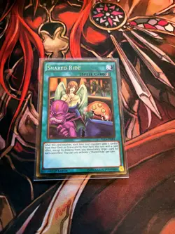 YUGIOH TCG SHARED RIDE PGL3-EN084 GOLD 1ST EDITION - Image 1