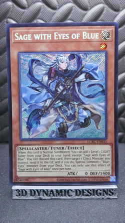 | Yugioh Sage with Eyes of Blue LCKC-EN015 Secret Legendary Collection NM/M ?? | - Image 1