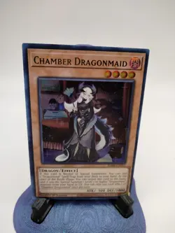 Chamber Dragonmaid 1st Edition Super Rare RA04-EN032 Yu-Gi-Oh! - Image 1