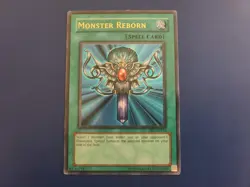 Yugioh Monster Reborn - DB1-EN133 - Ultra Rare - MP - Image 1