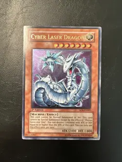 YuGiOh Cyber Laser Dragon 1st Edition SOI-EN007 Ultimate Rare NM - Image 1