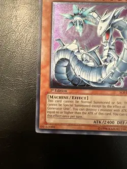 YuGiOh Cyber Laser Dragon 1st Edition SOI-EN007 Ultimate Rare NM - Image 4