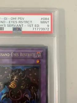 Thousand-Eyes Restrict | PSA 9 | 1st Edition Ultra Rare| PSV-084 | YuGiOh - Image 3