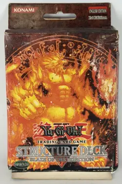YUGIOH BLAZE OF DESTRUCTION STRUCTURE DECK 1ST EDITION *NEW* - Image 1
