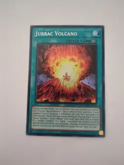 Yu-Gi-Oh! Jurrac Volcano BLMM-EN019 Secret Rare Near Mint 1st Edition - Image 1