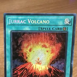 Jurrac Volcano 1st Edition BLMM-EN019 Secret Rare Battles Of Legend Yugioh TCG - Image 2