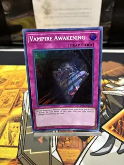 Yu-Gi-Oh! Vampire Awakening 1st Ed. DASA-EN010 Super Rare NM/LP x1 - Image 1